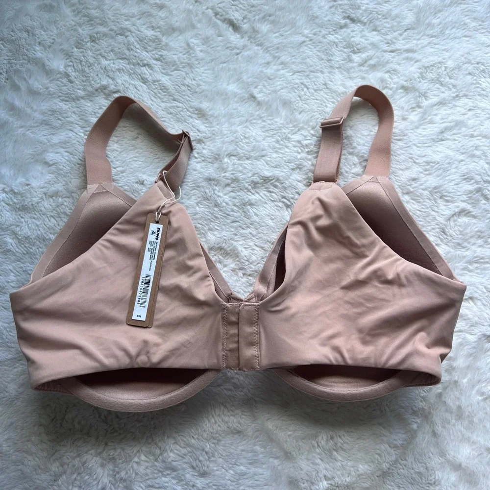 SKIMS Smoothing Intimates Full Coverage Lightly Lined Bra Clay 36DD DM-DEM-9549W